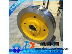 鍛件廠專業鍛造筑路機械車輪鍛件