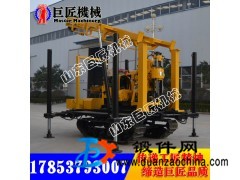 巨匠廠家直銷履帶水井鉆機(jī)路況在難走履帶打井機(jī)也行