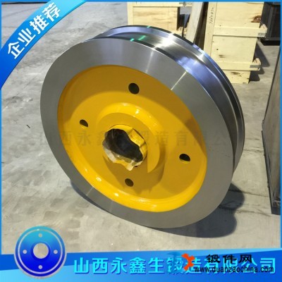 鍛造廠專業(yè)鍛造50SiMn電機(jī)車車輪 定制加工 品質(zhì)保證