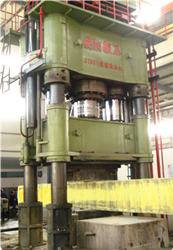 液壓機公稱壓力25Mn熱鍛自由鍛三梁四柱安陽鍛壓直銷