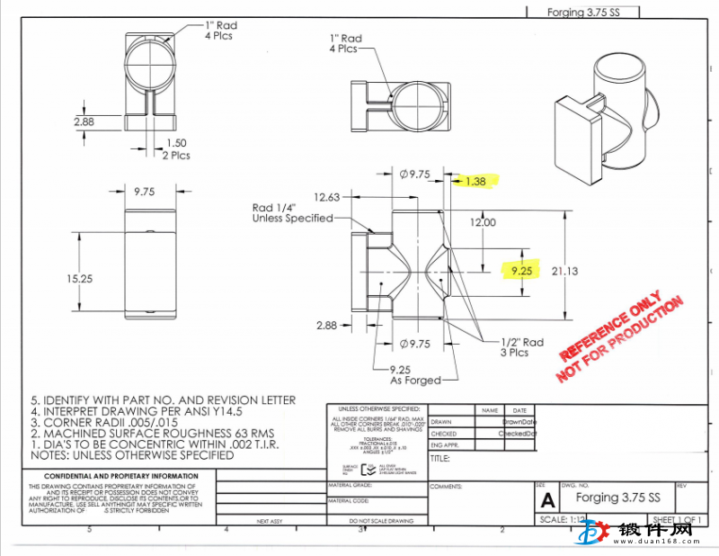 求購不銹鋼鍛件