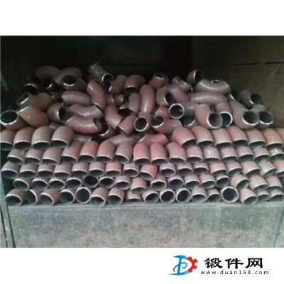 國標碳鋼90度長半徑R=1.5D高壓厚壁無縫沖壓焊接鋼制彎頭廠家直銷