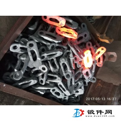 提供挖掘機履帶底盤鏈軌節零件精密模鍛鍛件