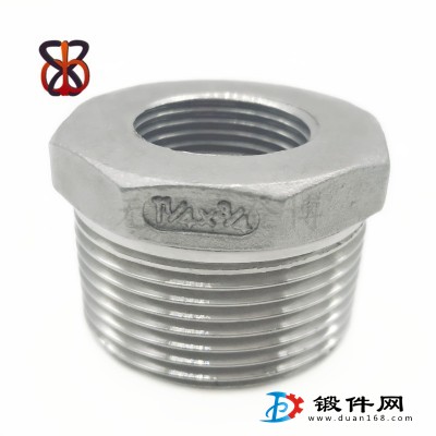 304不銹鋼內外絲補芯轉4分變徑接頭水暖配件精鑄件