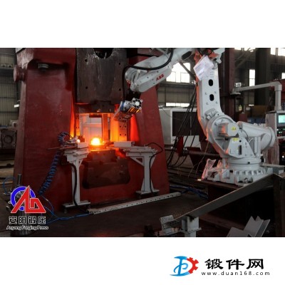 100mm鋼球生產設備程控錘鍛打鋼球自動化生產線