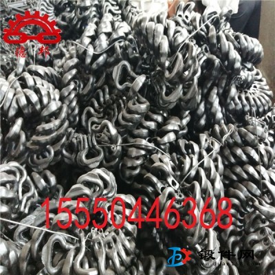 各種規(guī)格G80起重鏈條 圓環(huán)鏈2次拉伸