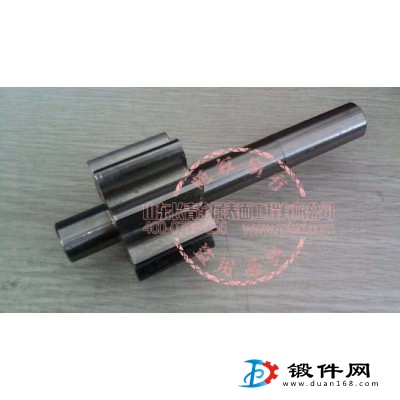 花鍵軸磨損熱噴涂修復