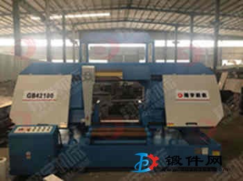 金屬帶鋸床GB42100大型龍門帶鋸切割機