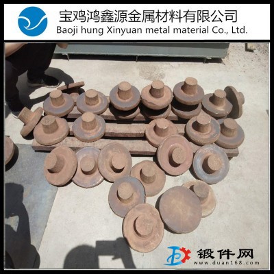 鈦合金鍛造廠家 鈦金屬鍛件定制 TC4鈦合金毛坯鍛造鴻鑫源