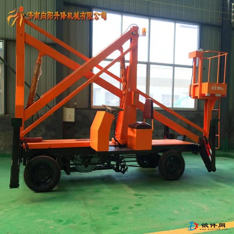 邯鄲曲臂式升降機移動室外登高車路燈維修車