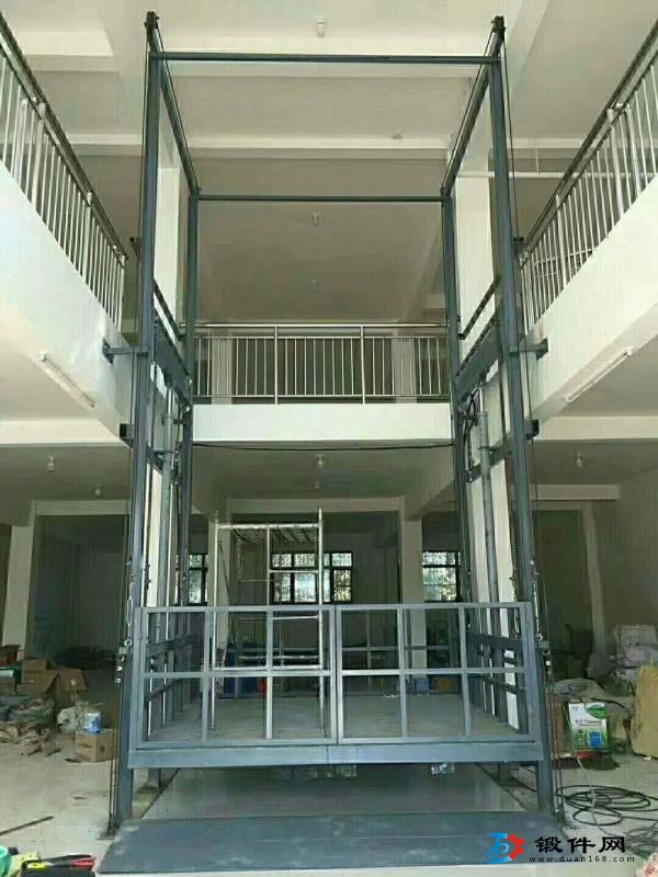 固定式簡易小型液壓貨梯電廠房電動提升機