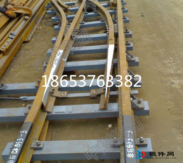 現貨供應渡線道岔 軌道單開繩道岔ZDK630單開道岔 枕木