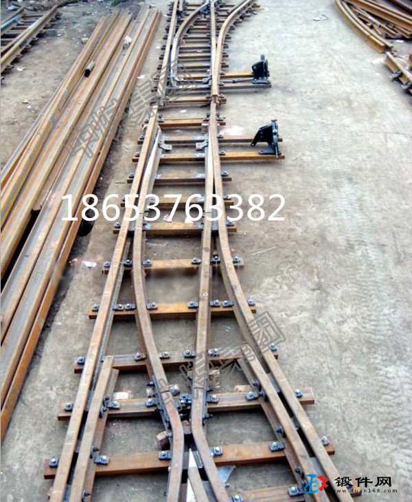 交叉渡線道岔 軌道道岔 22kg-4鐵路道岔 礦用道岔