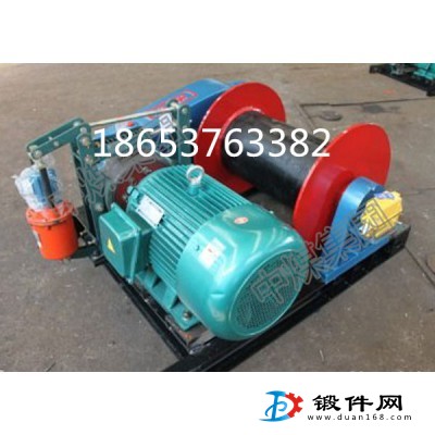 廠家直銷電動慢速卷揚機 大小型鋼絲繩5噸10噸卷揚機可定做