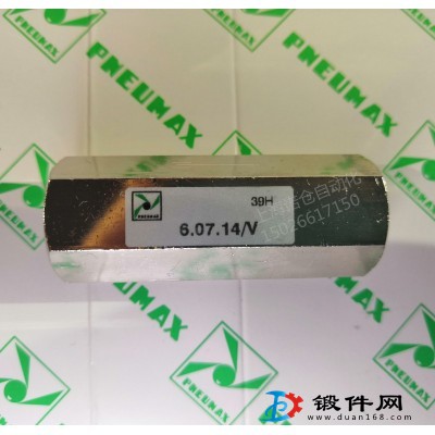 6.07.18/V   PNEUMAX耐高溫單向閥