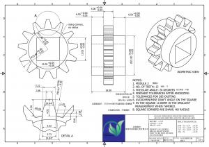 求購(gòu)鋁壓鑄齒輪